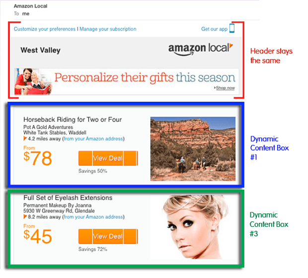 Amazon-Sample-2-dynamic-content-pinpointe