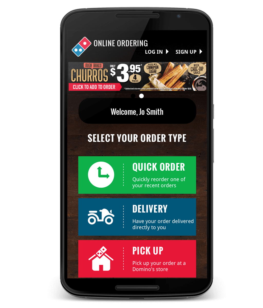 UX Design Domino's