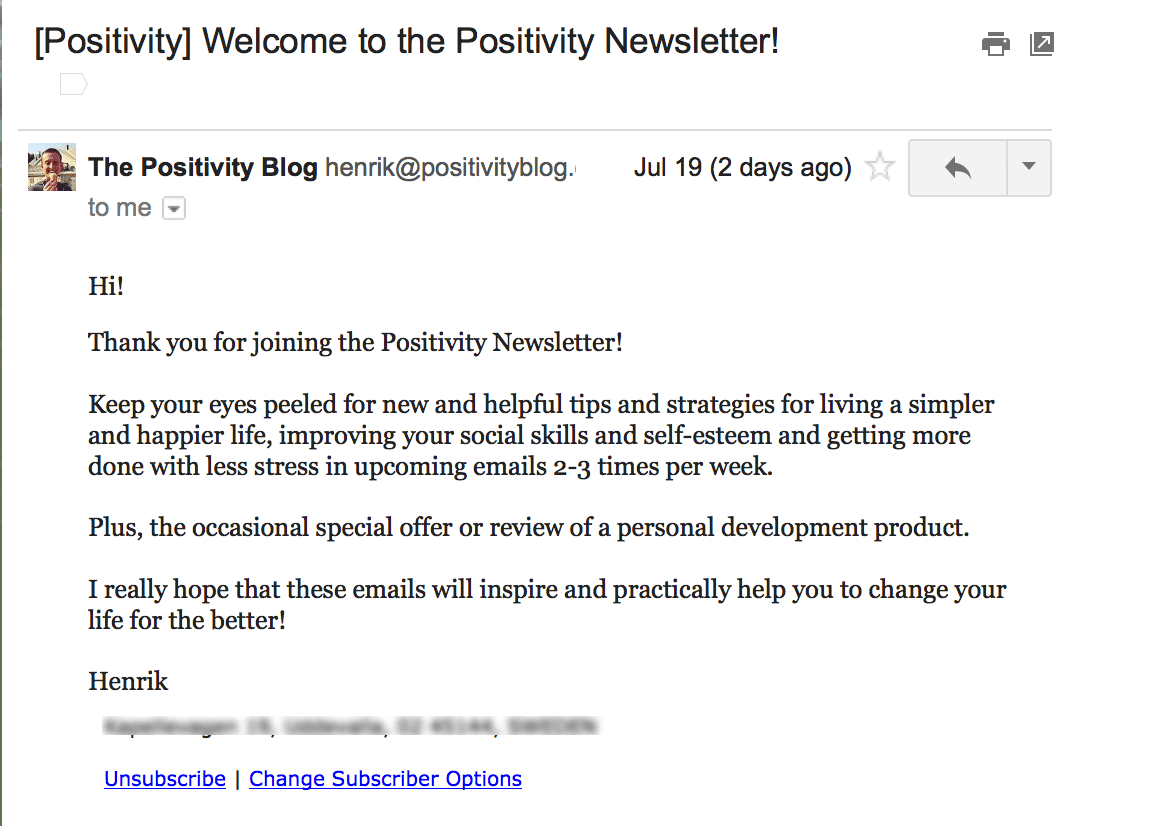 PositivityBlogThankYouWelcome-b2b welcome emails