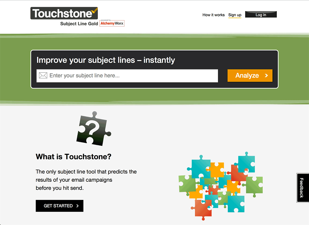 Touchstone's email subject line tool is worth using