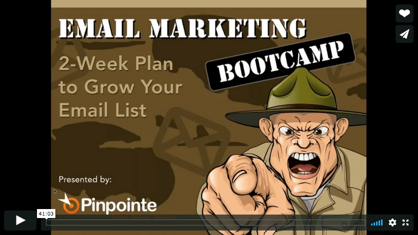 email marketing bootcamp-video