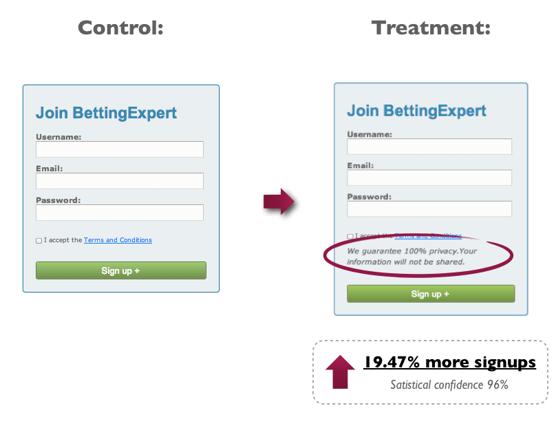 opt-in form-Experiment-3-Privacy-Policy