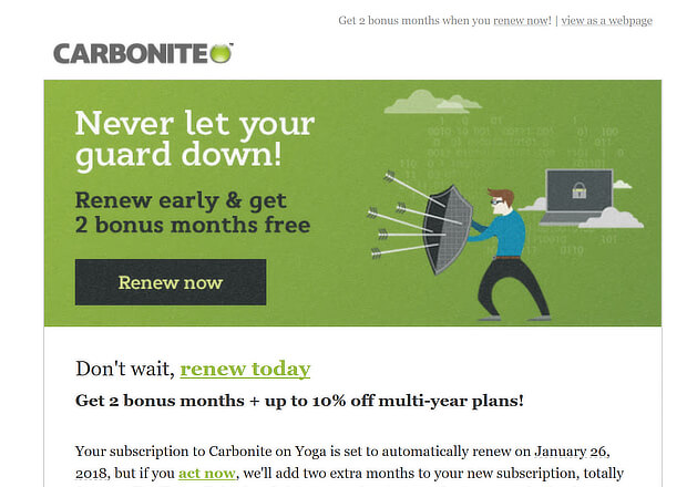 re-engagement campaigns-upsell-email-examples-carbonite