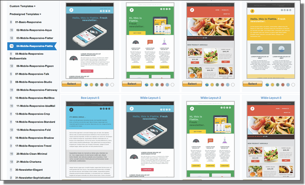 Best Mobile Newsletter Template 20 Free Sample Example